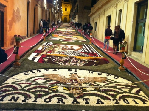 Infiorata noto 2011